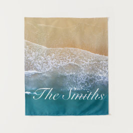 Einer mit dem Strand Wandteppich