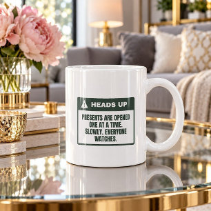 Einer nach dem Anderen beobachten alle lustigen We Kaffeetasse