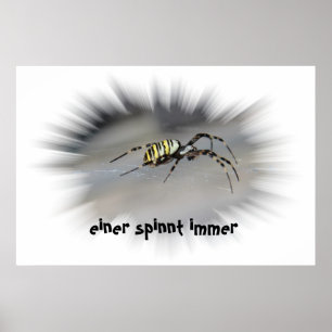 einer Spinnimmer Poster