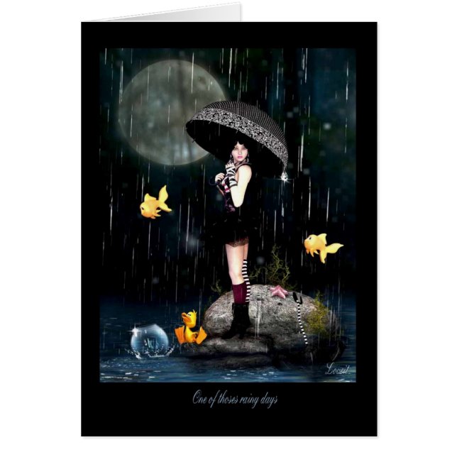 Einer von thoses regnerischen Tagen (Vorne)