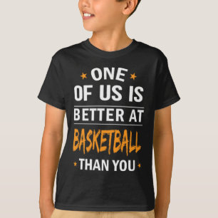 Einer von uns ist besser im Bysketbyll als du T-Shirt