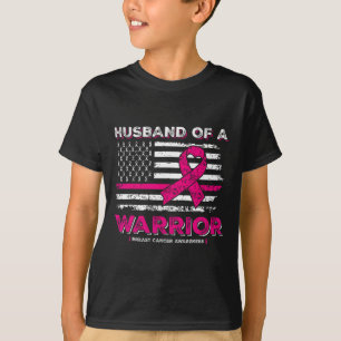 eines Brustkrebs-Bewusstseins eines Kriegers T-Shirt