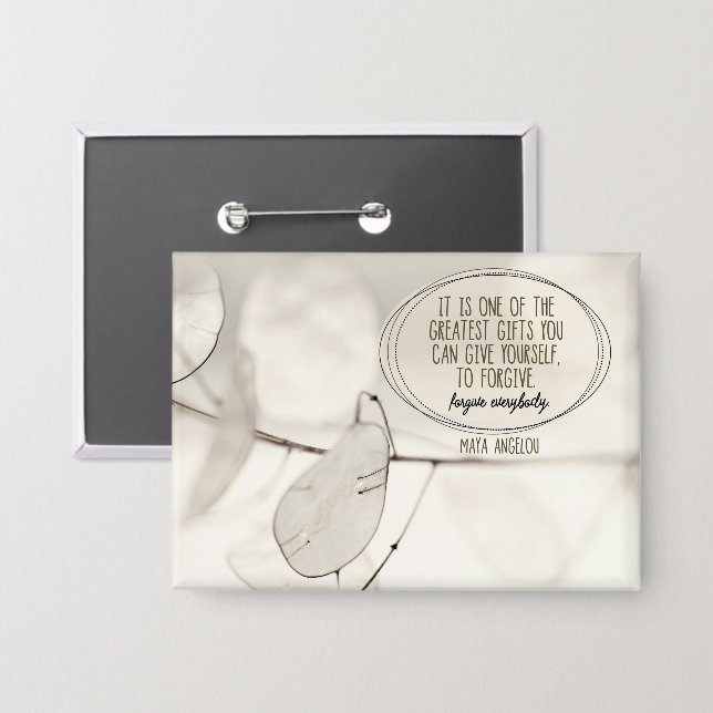 Eines der größten Geschenke Button (Vorderseite/Rückseite)