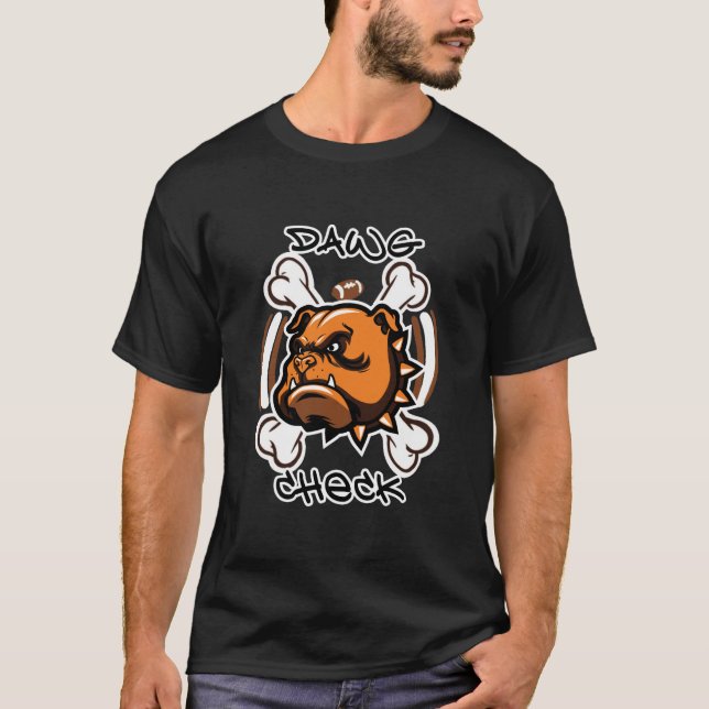 Eines der KIND DAWG KARO Design T-Shirt (Vorderseite)