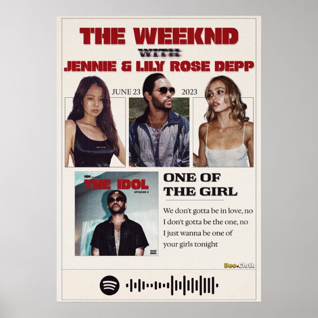 Eines der Mädchen Poster (Vorne)