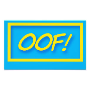 Eines! Gamer-Sprichwort-Zitat Fotodruck