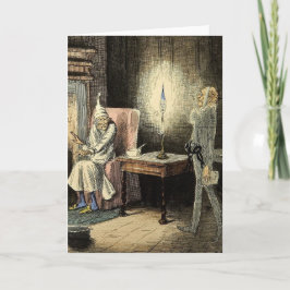 Eines Geist-Karte Weihnachtscarols Marleys Feiertagskarte