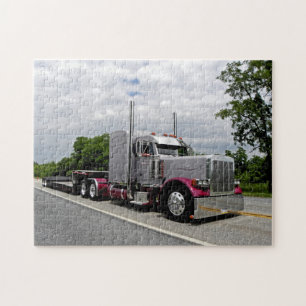 Eines Hornings Peterbilt 379 Puzzlespiel Puzzle