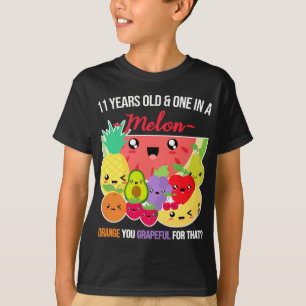 Eines in einem Melon Funny Fruit Sprichwort 11. Ge T-Shirt