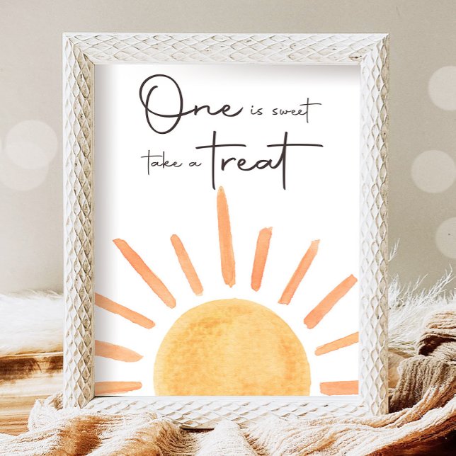 Eines ist Sweet Nimm eine Leckerei Boho Sunshine G Poster (Von Creator hochgeladen)