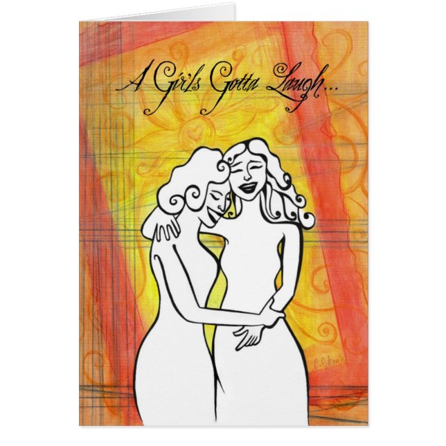 Eines Mädchens got, um zu lachen (Vorne)