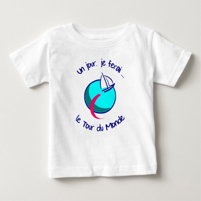 Eines Tages... Baby T-shirt (Vorderseite)