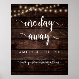 Eines Tages, Hochzeit Probe Dinner Willkommen Poster