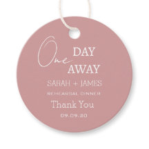 Eines Tages Probe Dinner Pink Danke