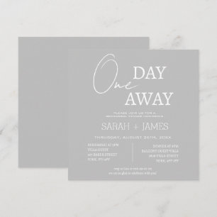 Eines Tages Rehearsal Dinner Hochzeitsplatz Einladung