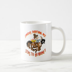 Eines Tages scheint alles einfach schief zu gehen Kaffeetasse