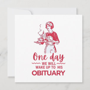 Eines Tages werden wir uns seiner Aussage Geweckt