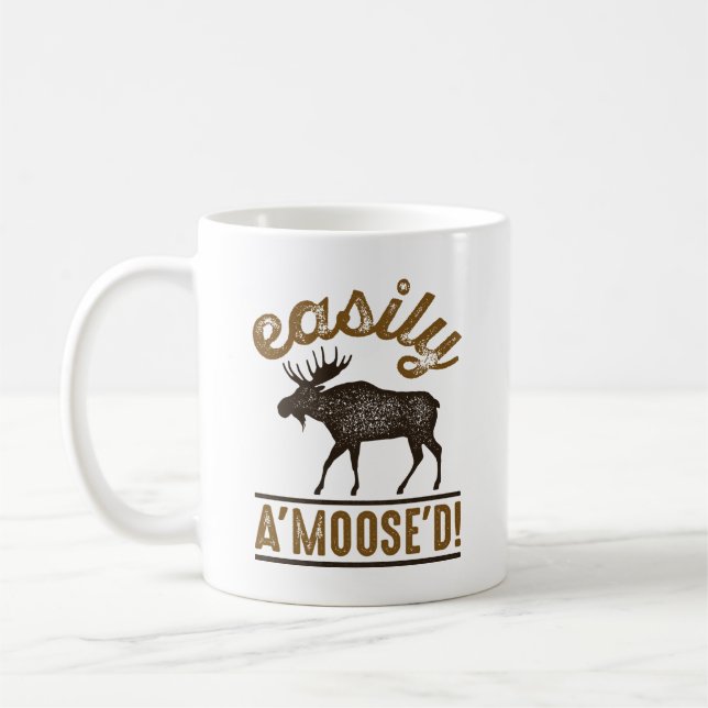 Einfach A’Moose’D Kaffeetasse (Links)