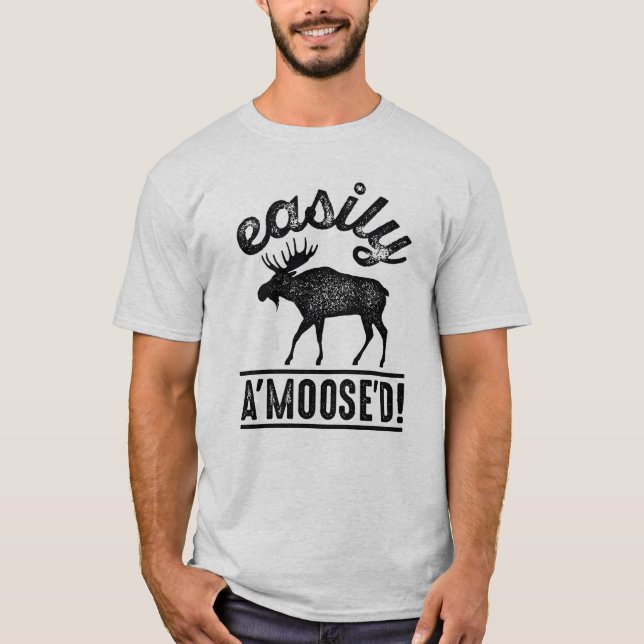 Einfach A’Moose’D T-Shirt (Vorderseite)