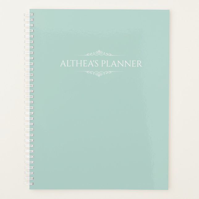 Einfach aber elegant 2020 Kalender | Planer (Vorderseite)