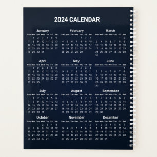 Einfach aber elegant - Kalender 2024   Planer