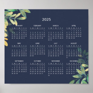 Einfach aber elegant - Kalender 2025 Poster