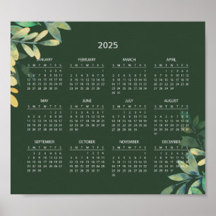 Einfach aber elegant - Kalender 2025   Poster