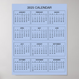 Einfach aber elegant - Kalender 2025 | Poster