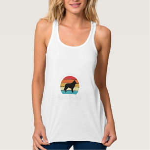 Einfach abgelenkt durch belgischen Tervuren-Hund Tank Top