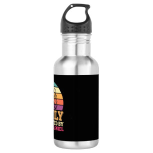 Einfach abgelenkt durch Cocker Spaniel Retro Hund Edelstahlflasche