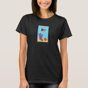 Einfach abgelenkt durch Fischtanks Aquaristiker T-Shirt