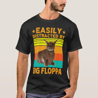 Einfach abgelenkt durch große Floppa große Caracal T-Shirt