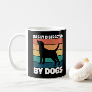 Einfach abgelenkt durch Hunde Süße Welpen Hunde Li Kaffeetasse