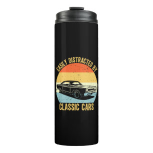 Einfach abgelenkt durch Oldtimer Thermosbecher