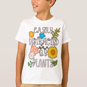 Einfach abgelenkt durch Pflanzen  T-Shirt