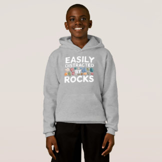Einfach abgelenkt durch Steine Hoodie