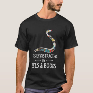 Einfach abgelenkt von Aalen und Bücherliebhaber Ka T-Shirt