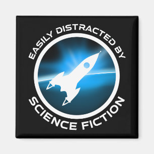Einfach abgelenkt von Science-Fiction Magnet