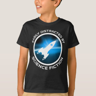 Einfach abgelenkt von Science-Fiction T-Shirt