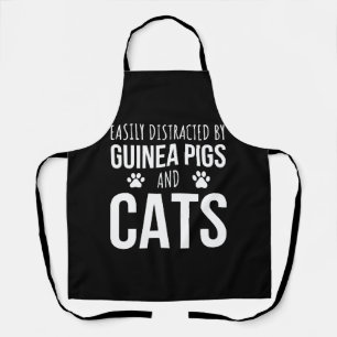 Einfach Ablenkbar Durch Meerschweinchen Und Katzen Schürze