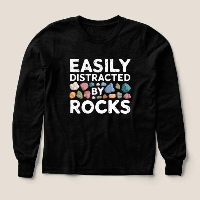 Einfach Ablenkbar Durch Steine (Design Vorderseite)