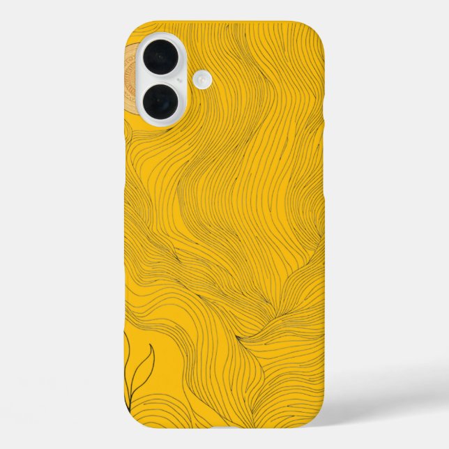 Einfach abstrakt gestreiftes iPhone/iPad Gehäuse Case-Mate iPhone Hülle (Rückseite)