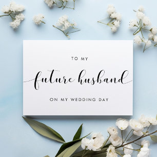 Einfach an meinen zukünftigen Ehemann Hochzeitstag Einladung