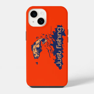 Einfach Angelns orange rotes iPhone-Case iPhone 14 Hülle