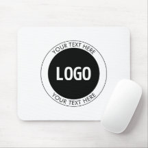 Einfach anpassbarer Text und Ihr Logo oder Bild