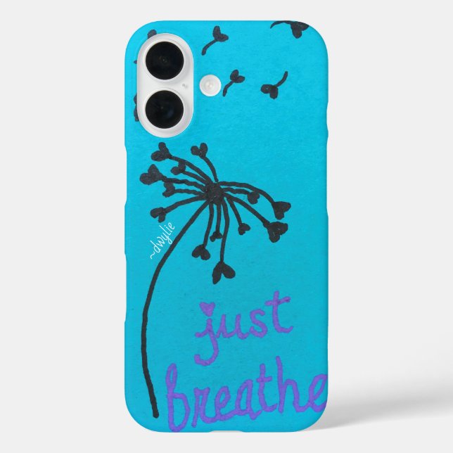 Einfach atmen Case-Mate iPhone hülle (Rückseite)