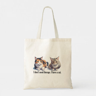 Einfach attraktive, lustige Cat Design Tote Tasche