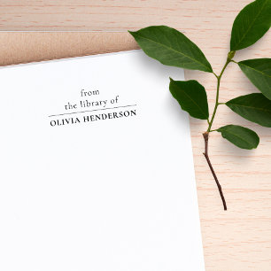 Einfach aus der Bibliothek des Individuellen Namen Permastempel