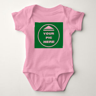 EINFACH! Baby Jersey Bodysuit - rosa - Custom Strampler
