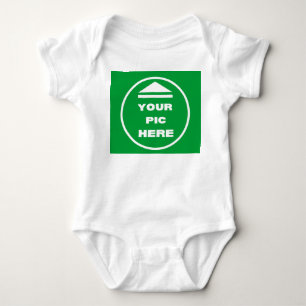 EINFACH! Baby Jersey Bodysuit - White - Custom Strampler
